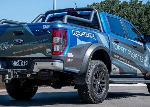 Topfit projects, vehicle, signage, ford, ranger, raptor