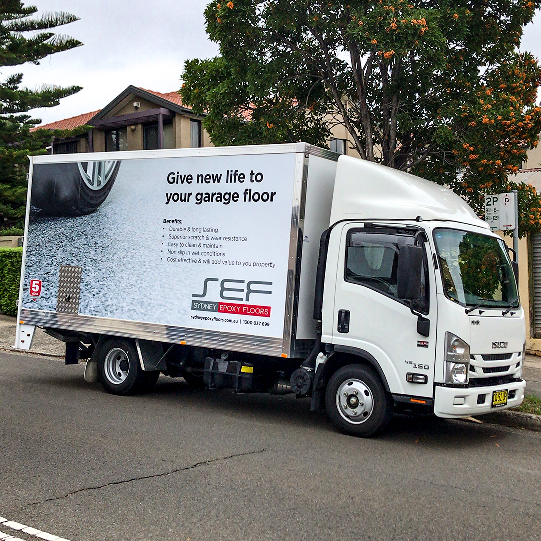 Truck, Signage, Design, Sydney_Epoxy_Flooring